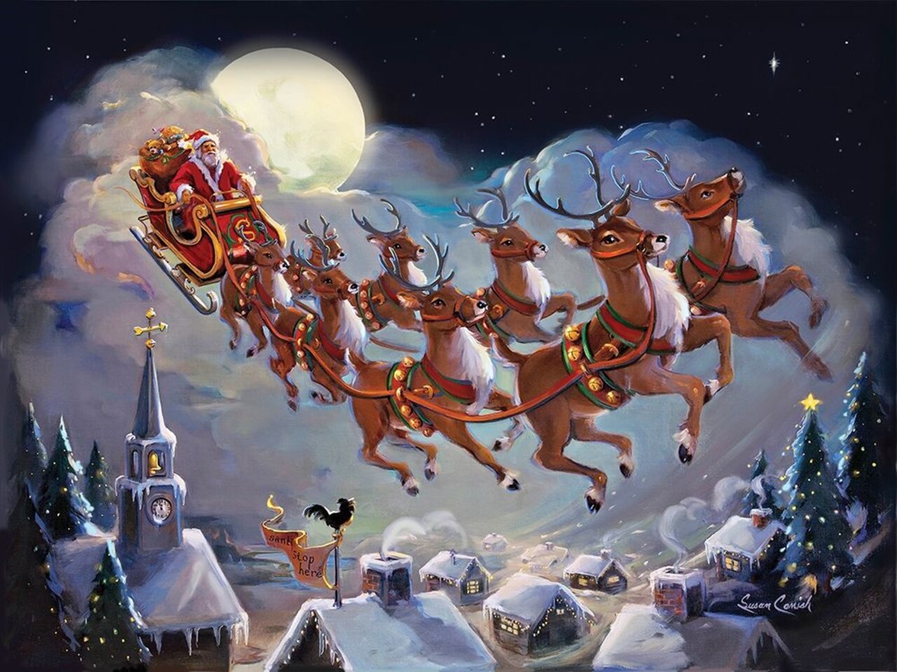 One Magic Night Poster Print by Susan Comish - Item # VARPDXSCM1206